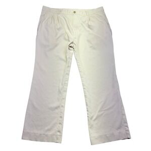 Tommy Bahama Beige Silk Blend Pleated Dress Pants‎ - Men's Size 38 Fits 37"